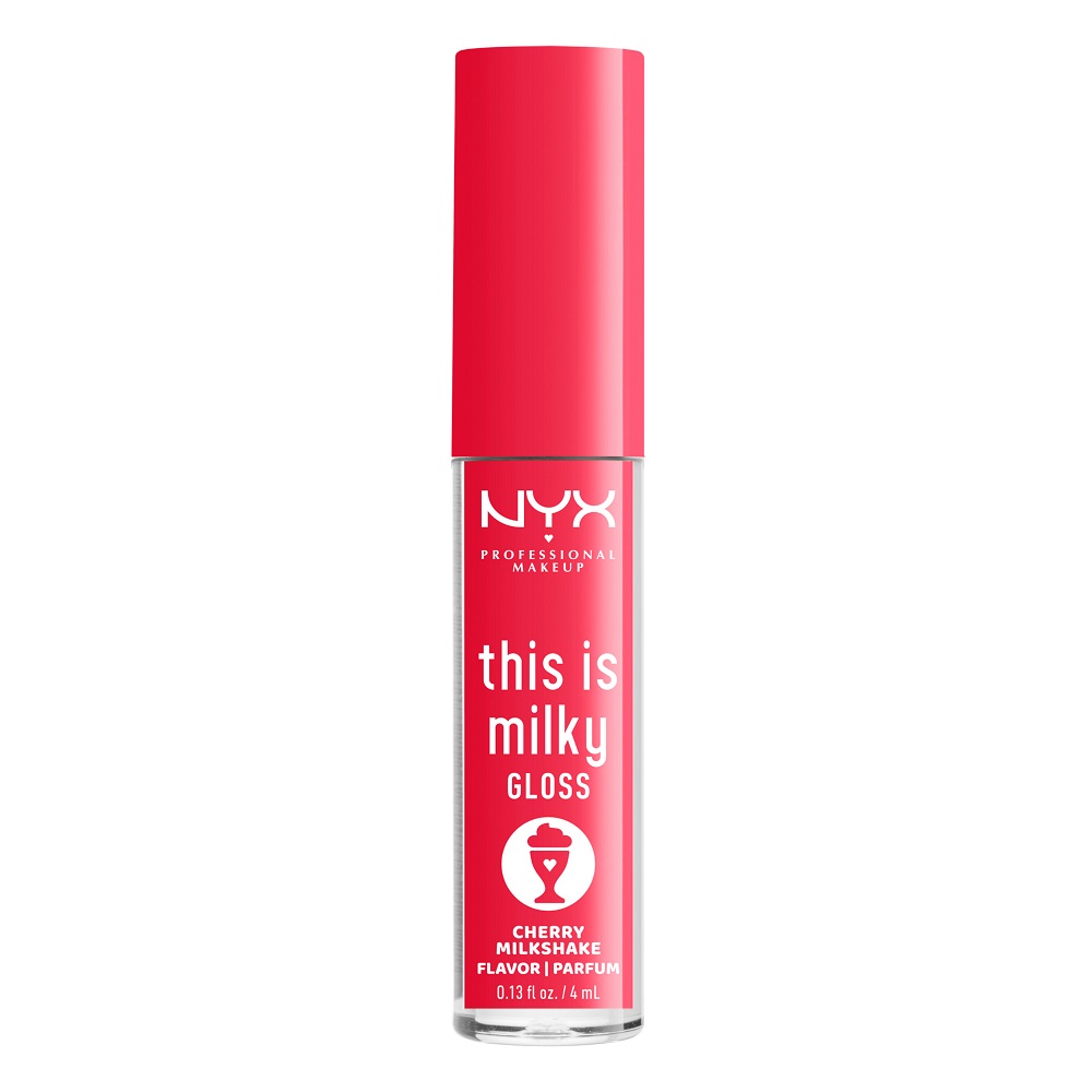 

Блеск для губ this is milky gloss Nyx Professional Makeup, цвет cherry milkshake, 4 мл