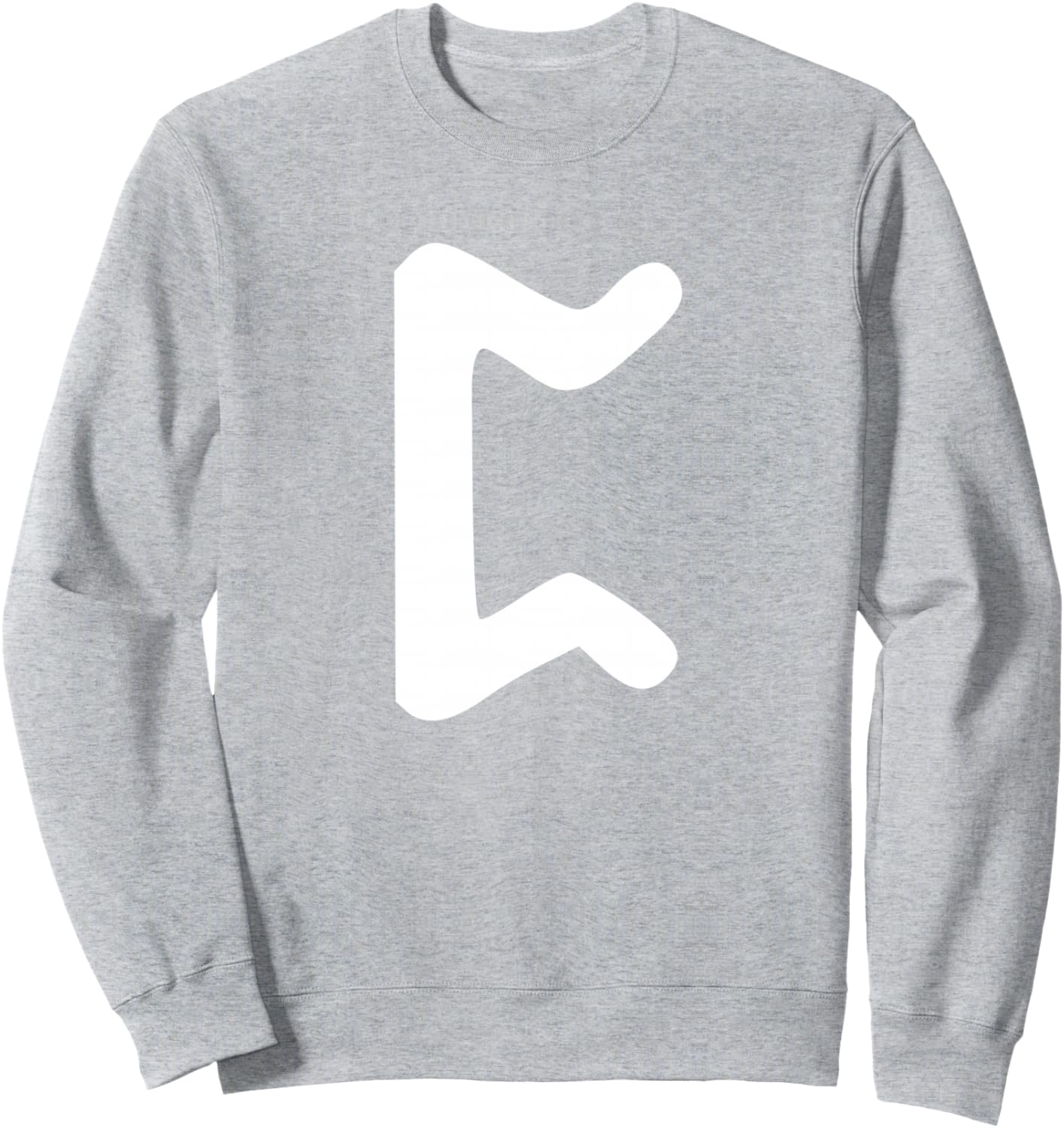 

Толстовка с белым руническим алфавитом викингов Perthro Rune Rune Tees