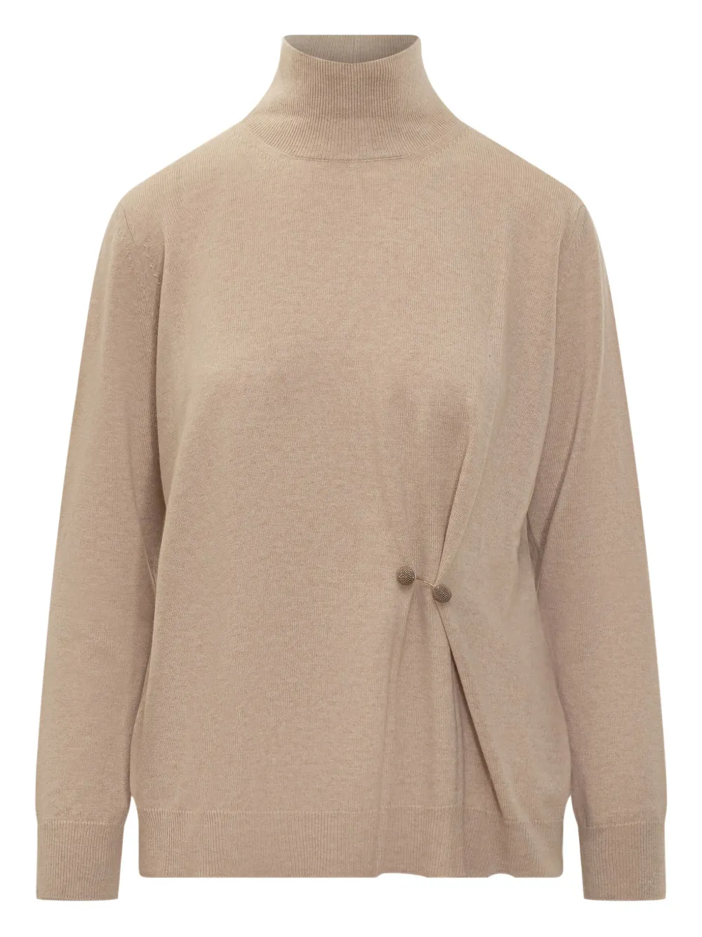 

Свитер с пуговицами Fabiana Filippi, нейтральный