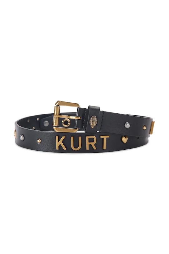 

Кожаный ремень Kurt Geiger London, черный