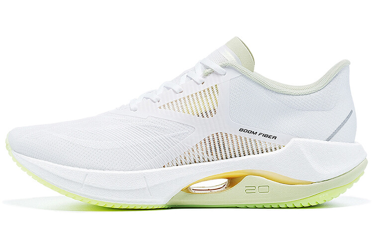 

Кроссовки Super Light 20 женские с низким верхом белого цвета Lining