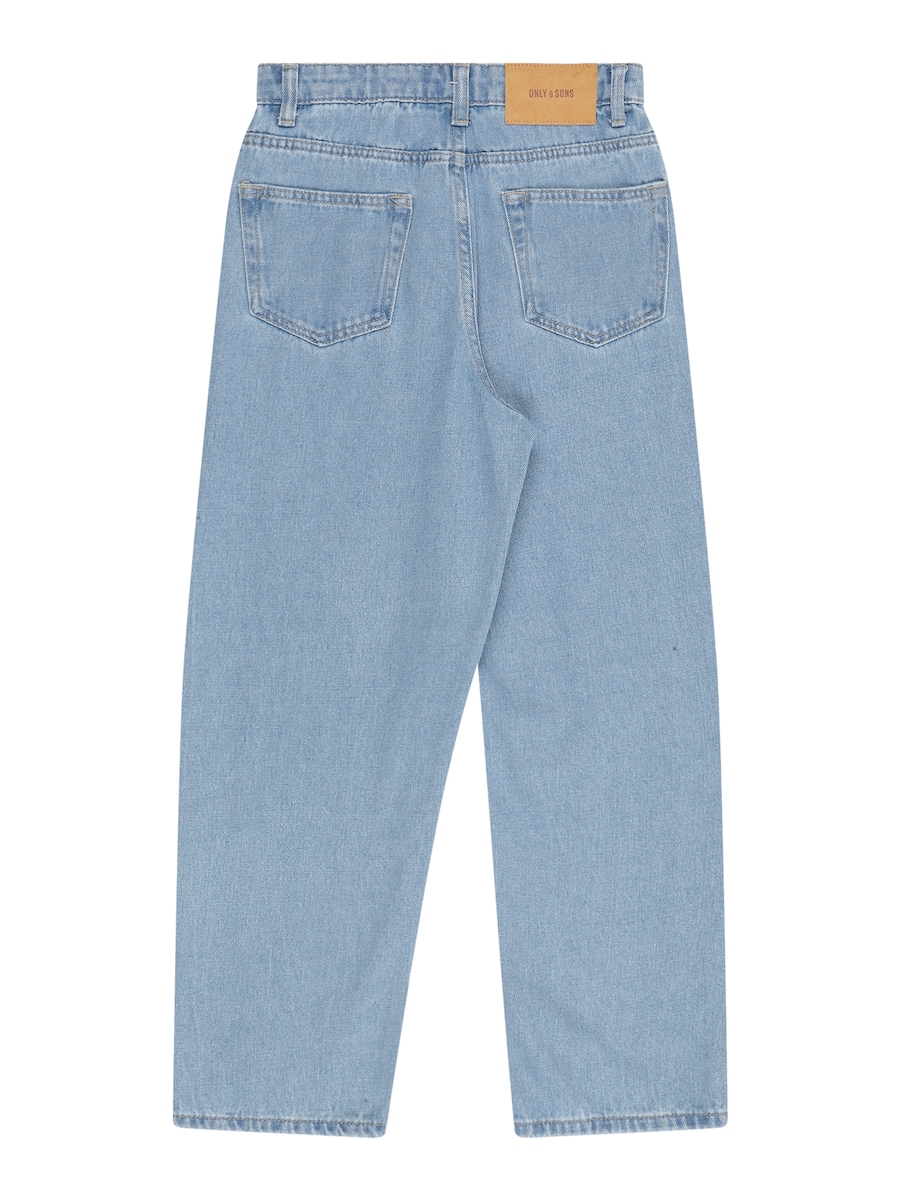 Джинсы свободного кроя Only & Sons Junior OSJFADE, светло-голубой — фото 2