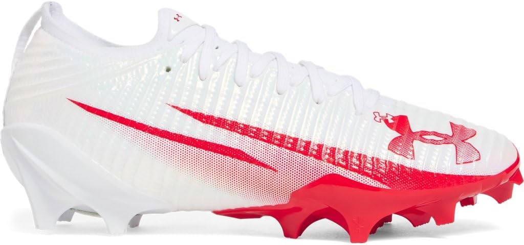 

Футбольные бутсы Under Armour Blur Pro для мужчин, белый/красный