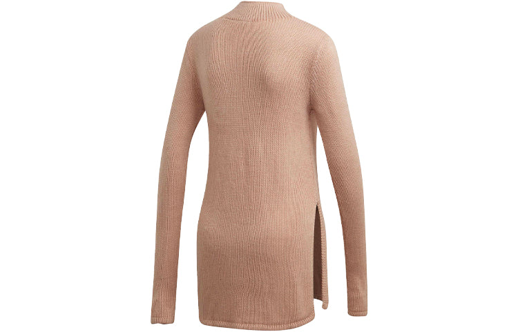 Футболка (WMNS) adidas originals Tlrd Side Forked Pullover Wool Sweater Pearl Pink — фото 2