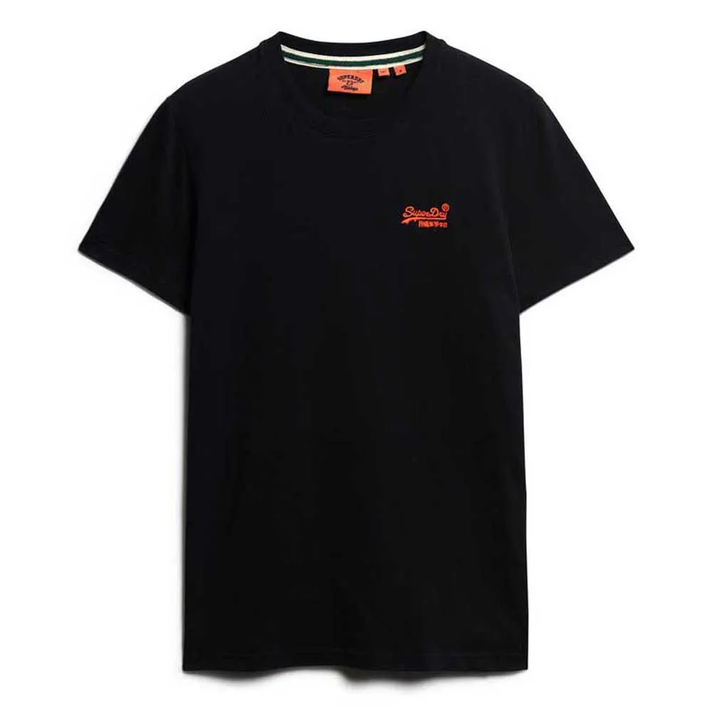 

Футболка Superdry Essential Logo Embroidered, черный