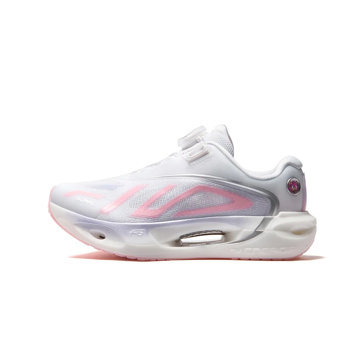 Кроссовки низкие беговые White Kids' FILA KIDS, FILA White/Pure Pink