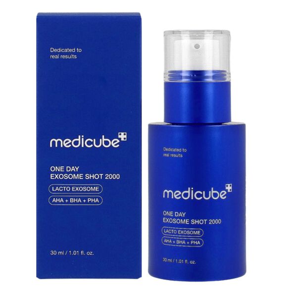 

Ампула для сглаживания пор, 30 мл Medicube One day exosome shot
