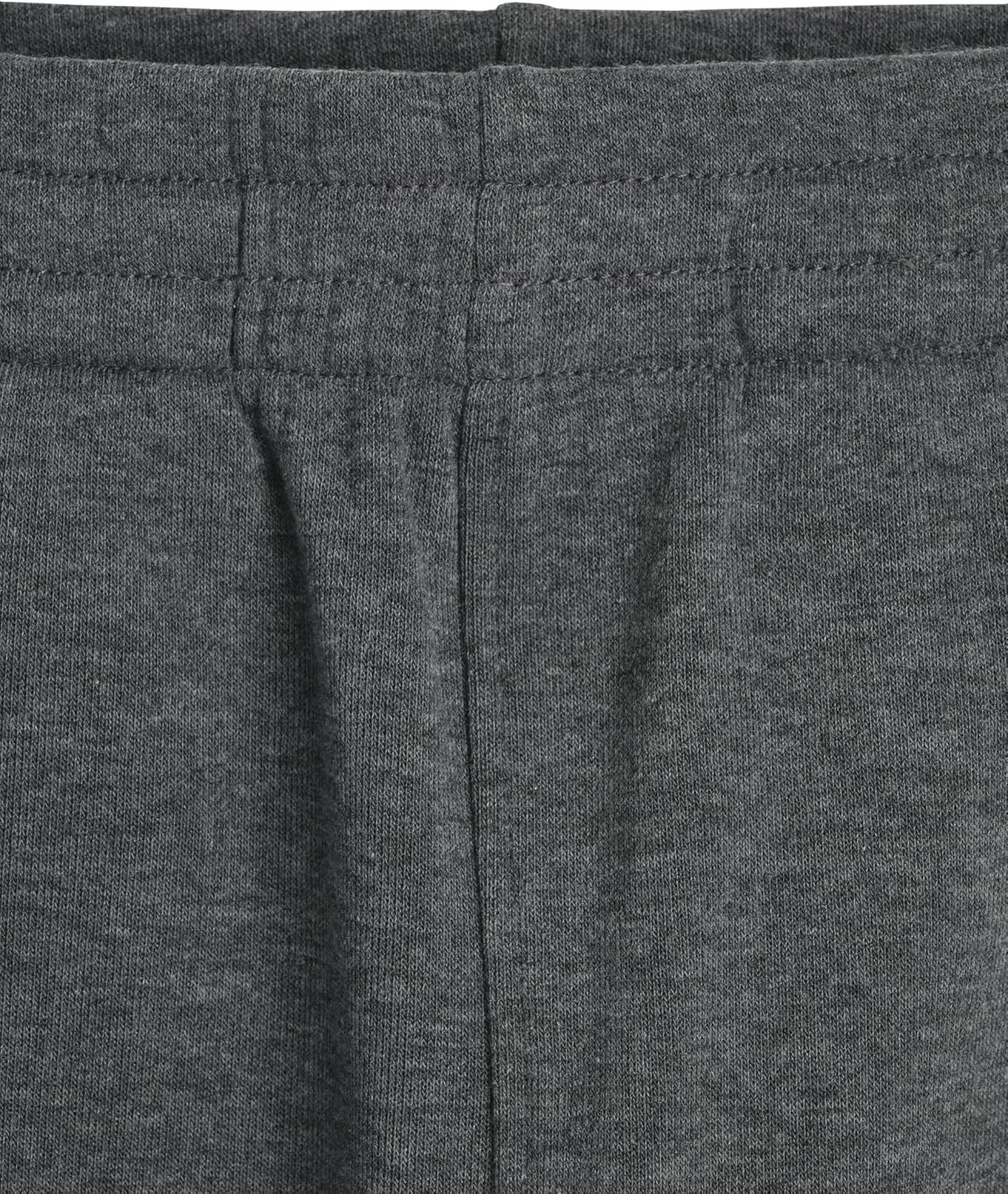 Детские спортивные брюки Puma Essential Basics из флиса с логотипом, эластичным поясом и боковыми карманами, Charcoal Heather — фото 3