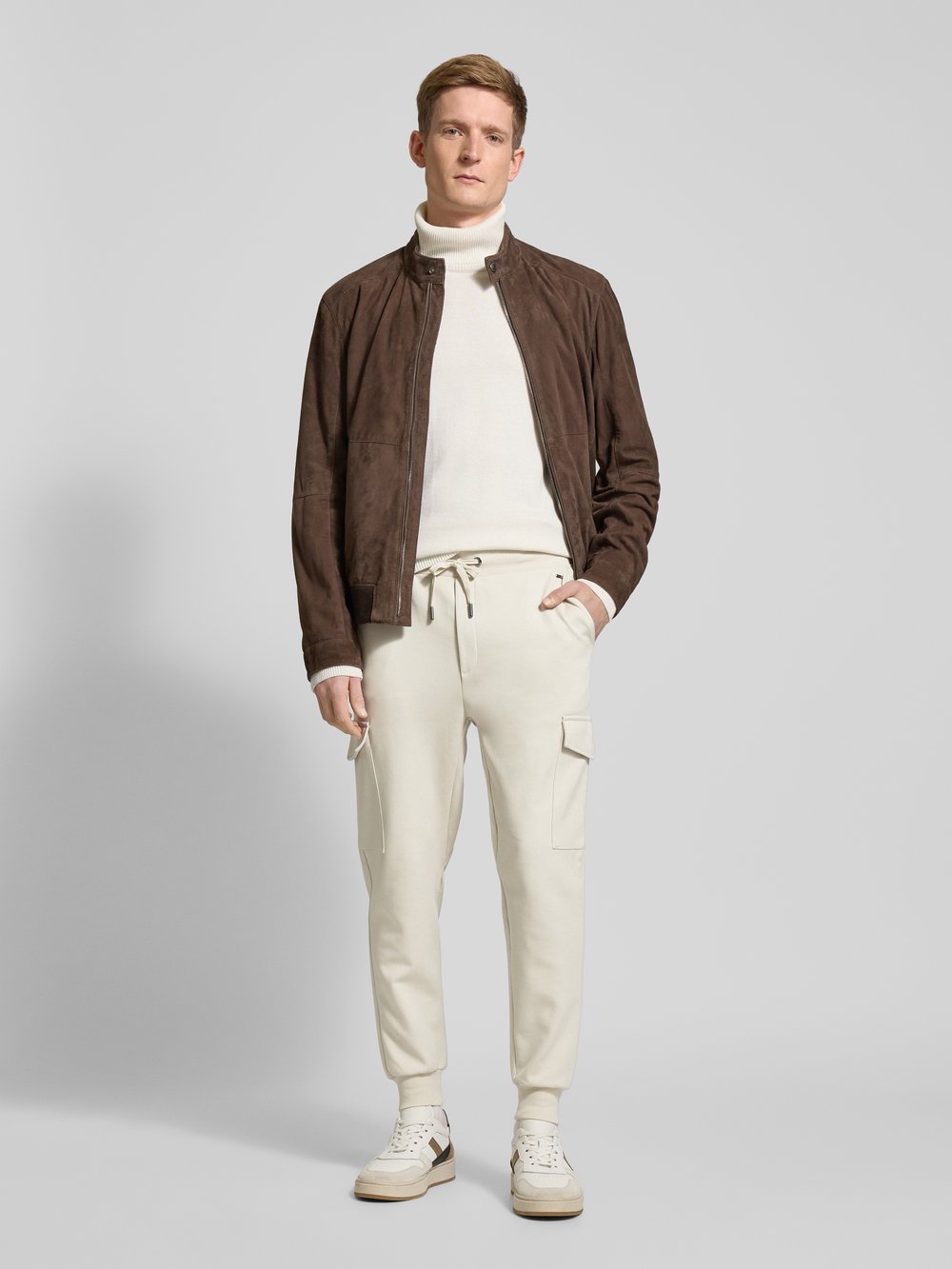 

Спортивные штаны с этикеткой JOOP! Collection, бежевый