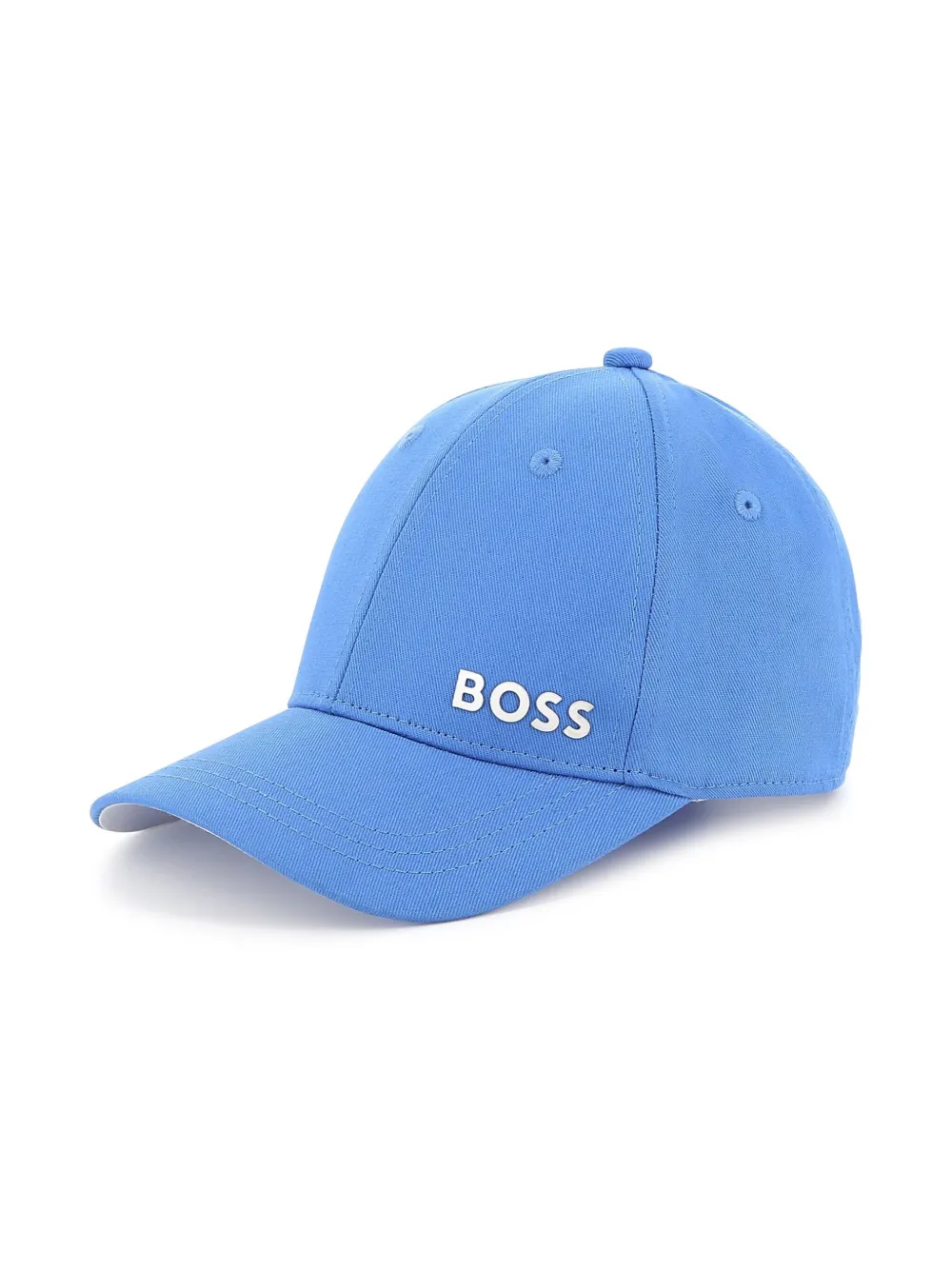 

Хлопковая кепка BOSS Kidswear, синий