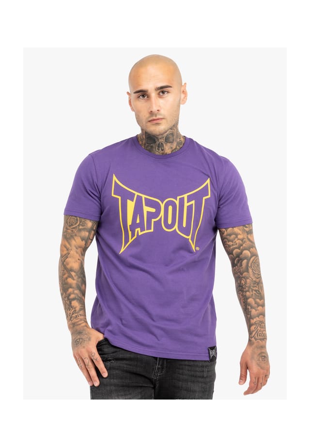 

Футболка нормальный крой базовая футболка для жизни Tapout, мультиколор