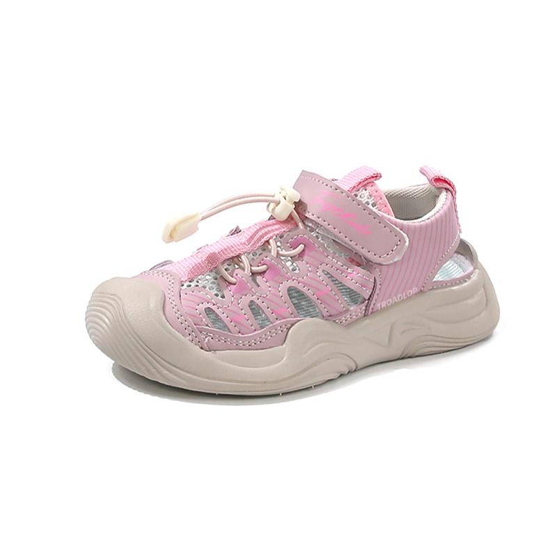 

Детские сандалии с противоскользящей подошвой, легкие, с амортизацией TROADLOP, розовый