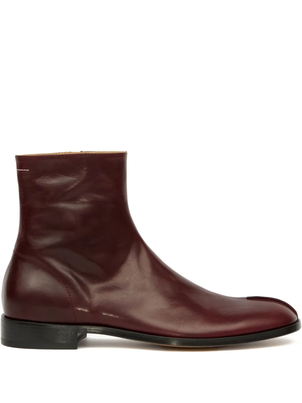 

Кожаные ботинки MM6 Maison Margiela, коричневый