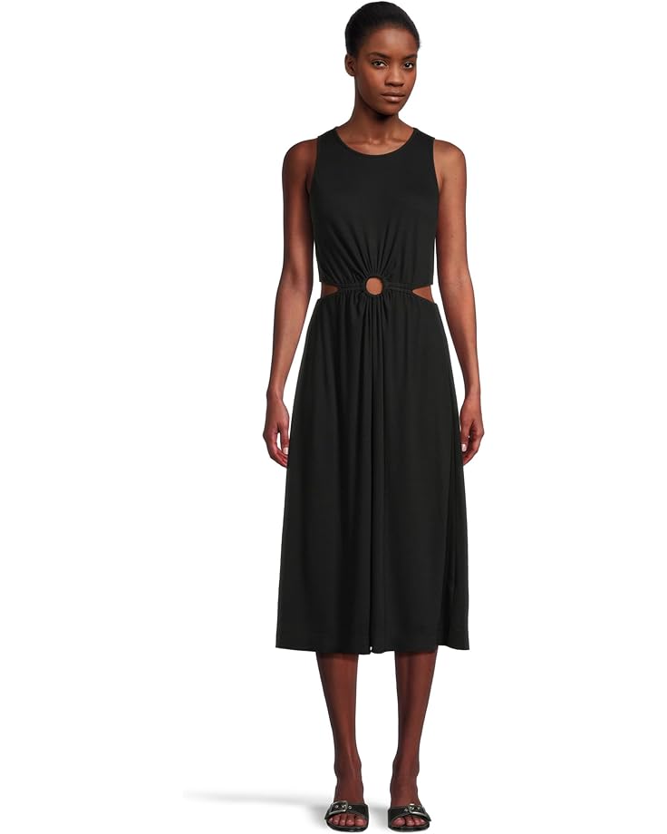 

Платье Michael Stars Leni Cut Out Midi Dress, черный
