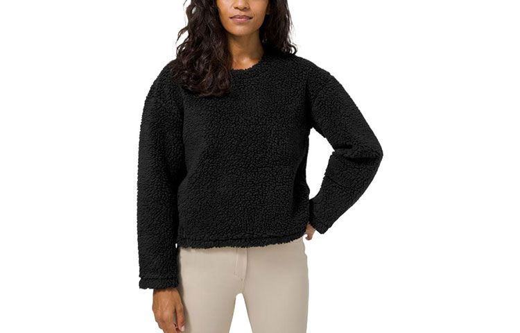 

Женская толстовка с круглым вырезом, средней толщины, другие Lululemon, черный