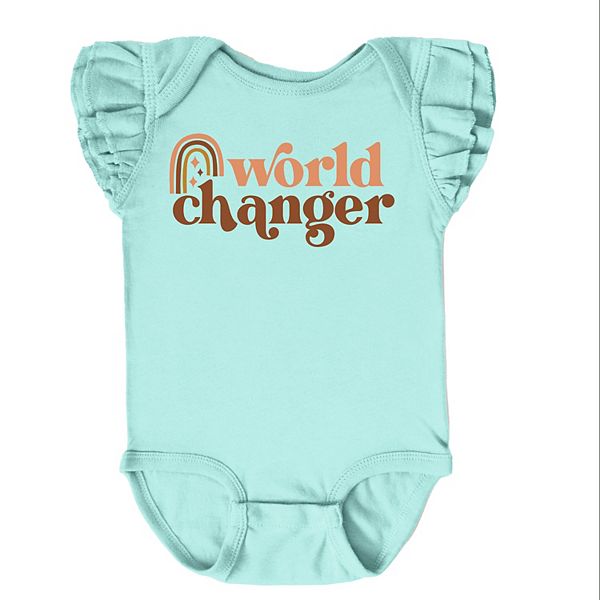 

Боди с рукавами-крылышками Boho world changer The Juniper Shop, Seafoam