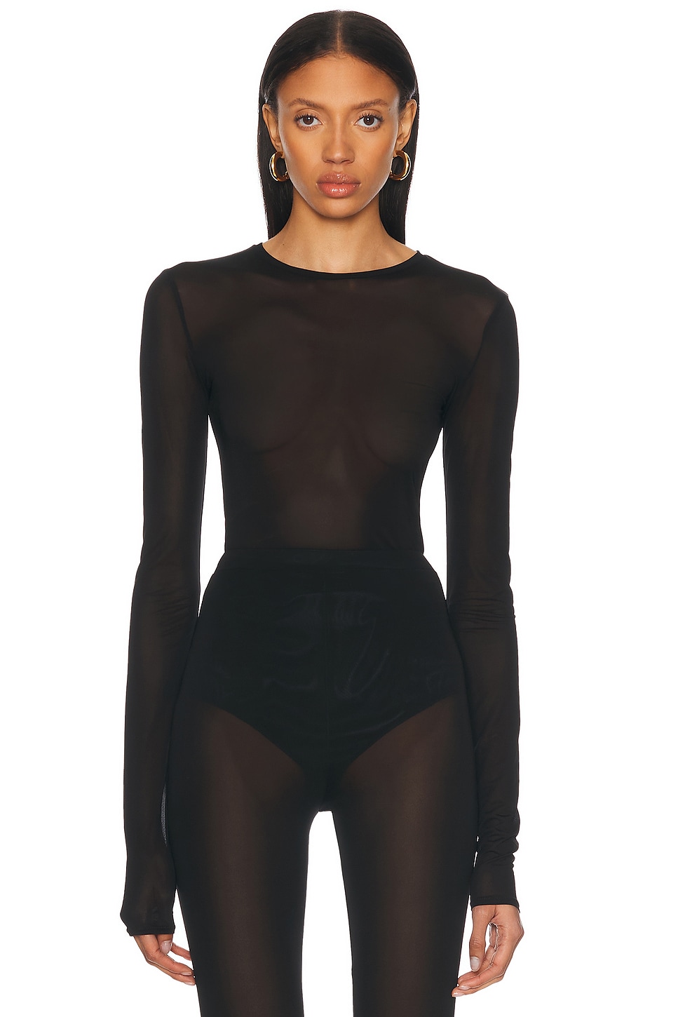 

Лонгслив Топ Alexandre Vauthier, Black