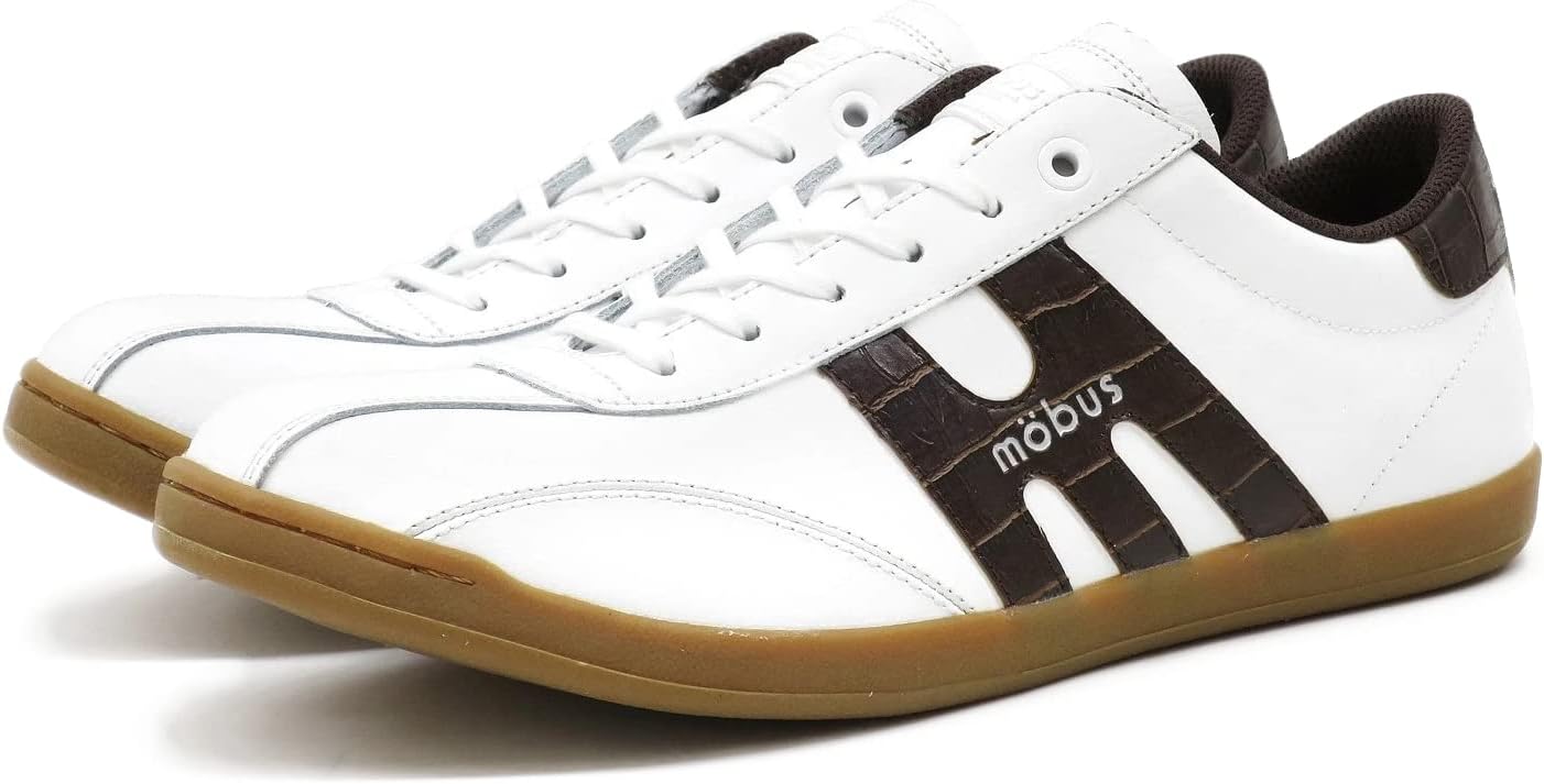 

Унисекс кожаные кроссовки New Munster Mobus, белый/коричневый