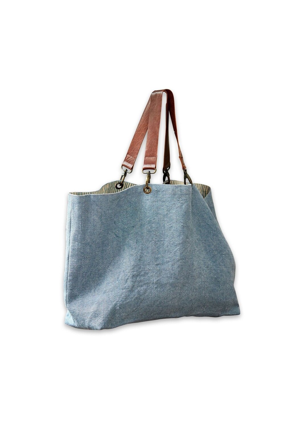 

Сумка Bente синий/коричневый Loberon, цвет Blau/ Braun