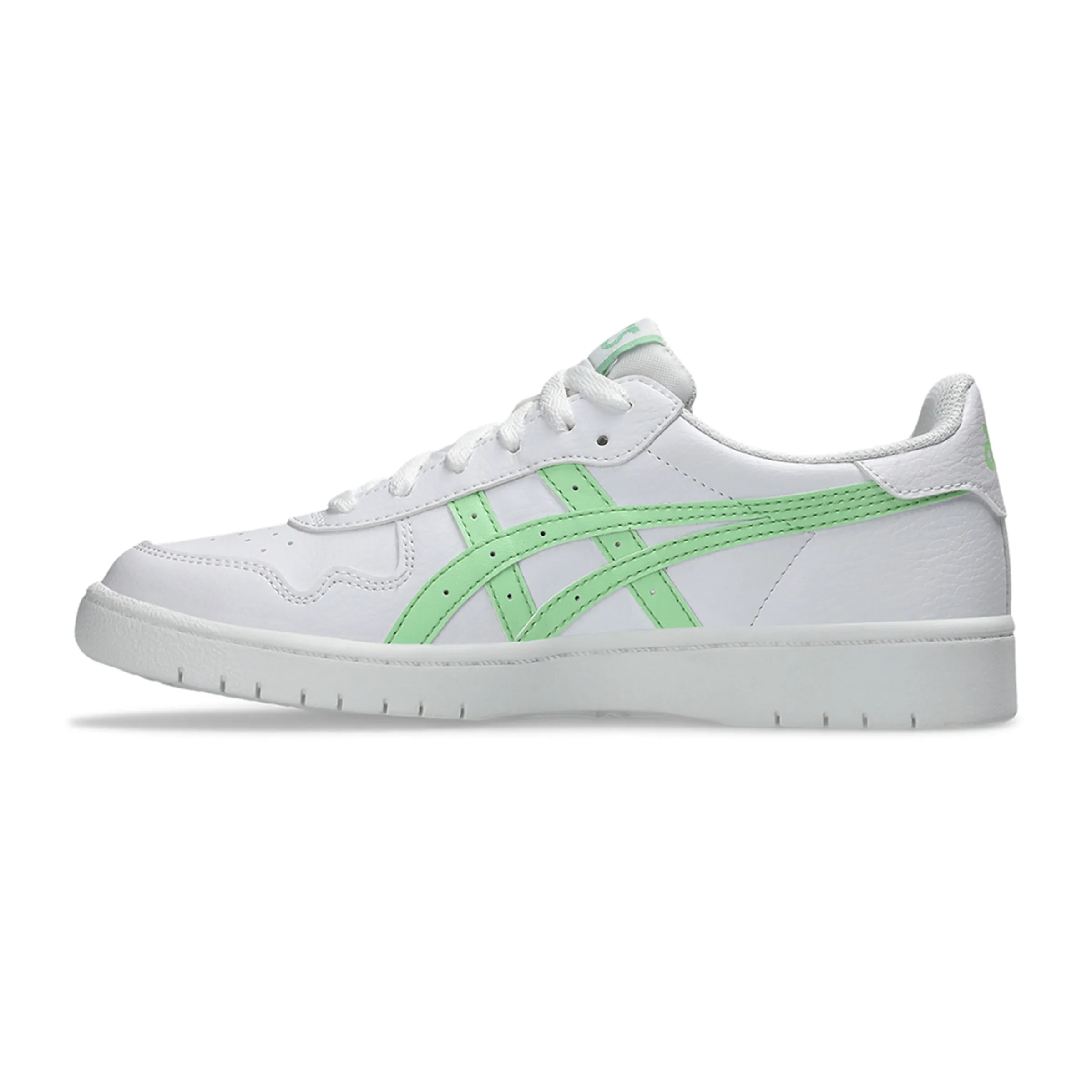 Женские повседневные кроссовки Japan S Asics, белый/зеленый — фото 4