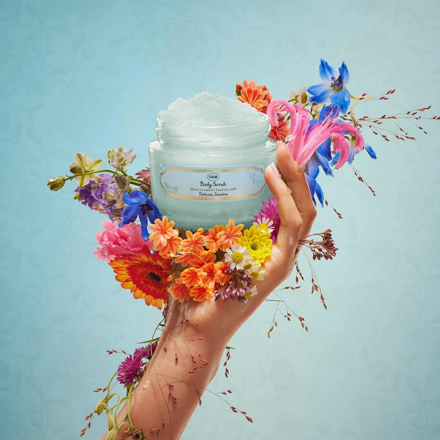 Скраб для тела SABON Delicate Jasmine 600 г — фото 4