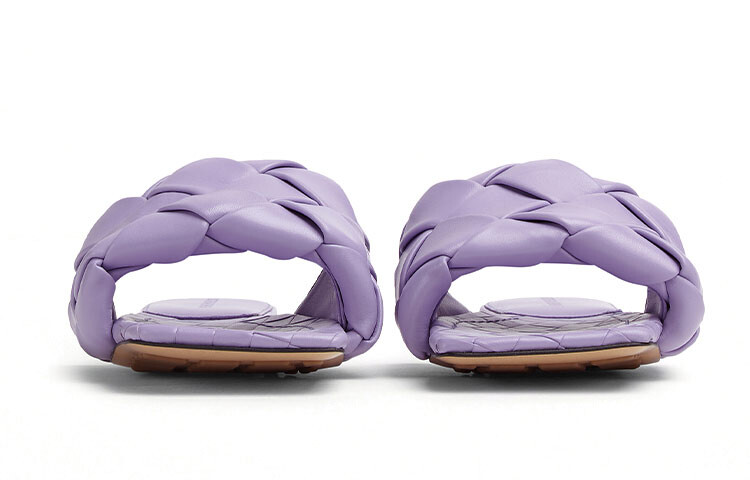 Шлепанцы Lido женские Wisteria Purple Bottega Veneta — фото 4