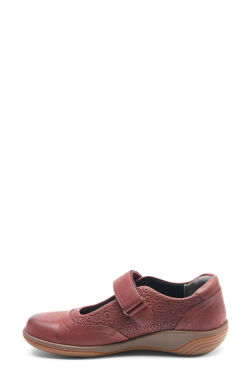 Женские туфли Aloe Mary Jane в темно-вишневом цвете Halsa Footwear, Dark Cherry — фото 3