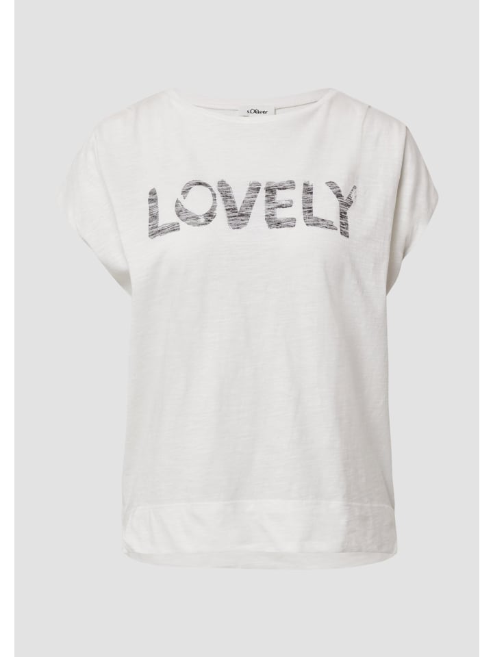 

Футболка в цвете 02D0_ecru s.Oliver, Бежевый, Футболка в цвете 02D0_ecru s.Oliver