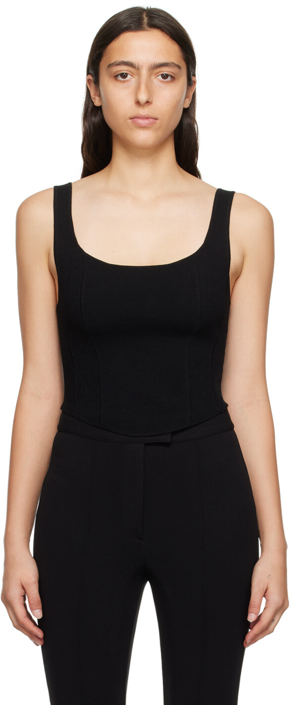 

Черная узкая майка Filippa K