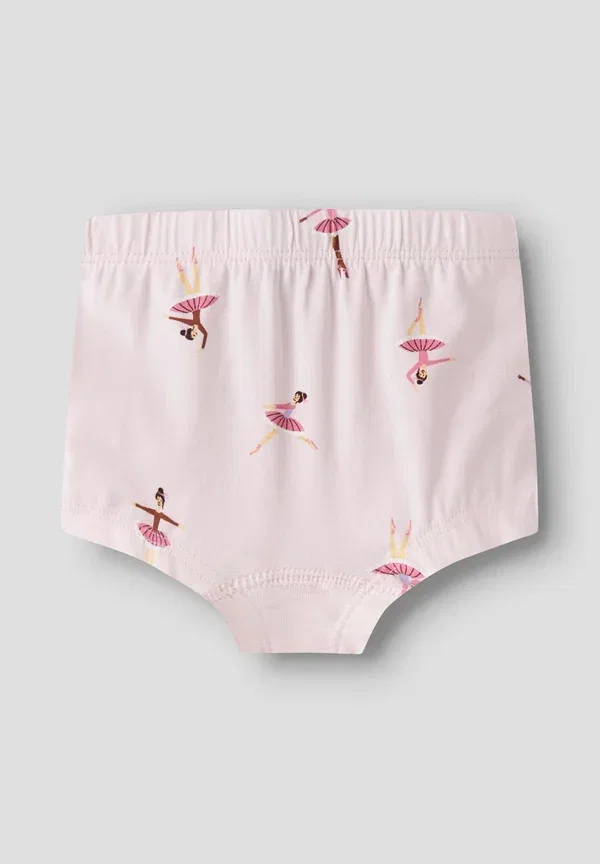Колготки хлопковые 3p ballarina noos - hipsters Name It, Pearlpack, Peony Purple Heather, фиолетовый/жемчужный — фото 4