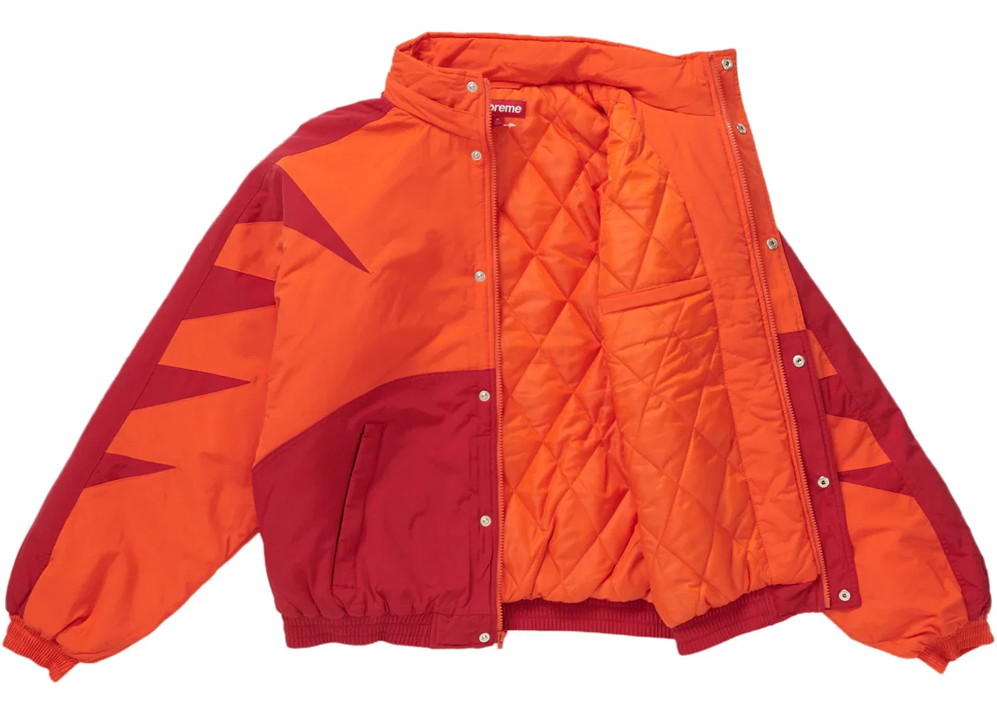 Мужская пуховая куртка Supreme Wildcat Sideline Puffer Jacket, Orange — фото 3