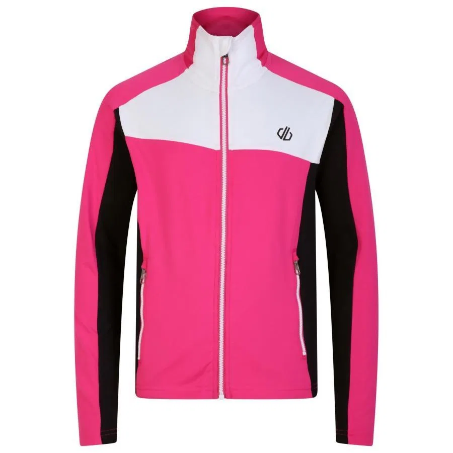 Детская куртка с длинным рукавом Dare 2B Emergent Core Stretch, Rosa Schwarz — фото 2