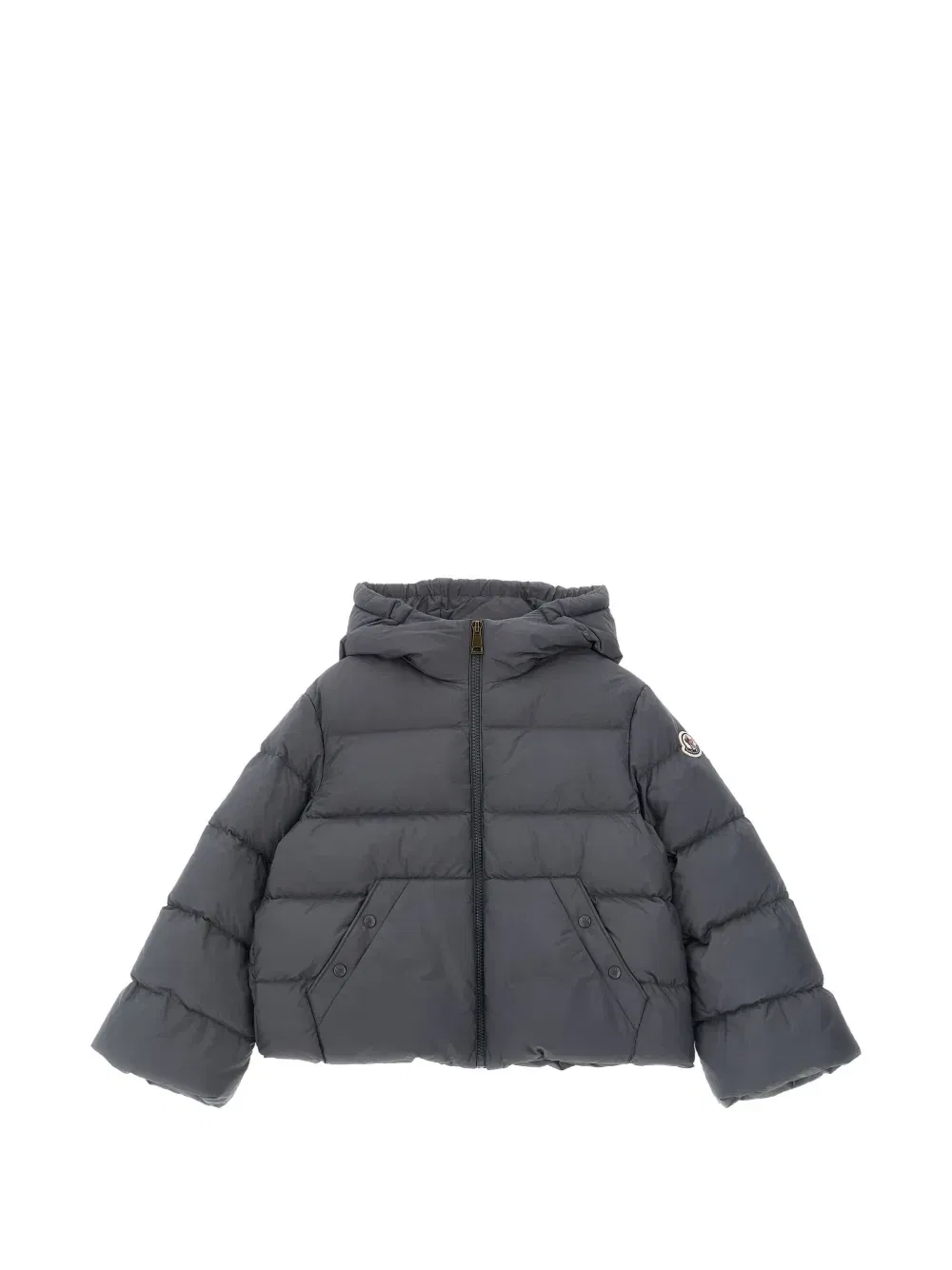 Стеганый пуховик Xhante Moncler Enfant, серый