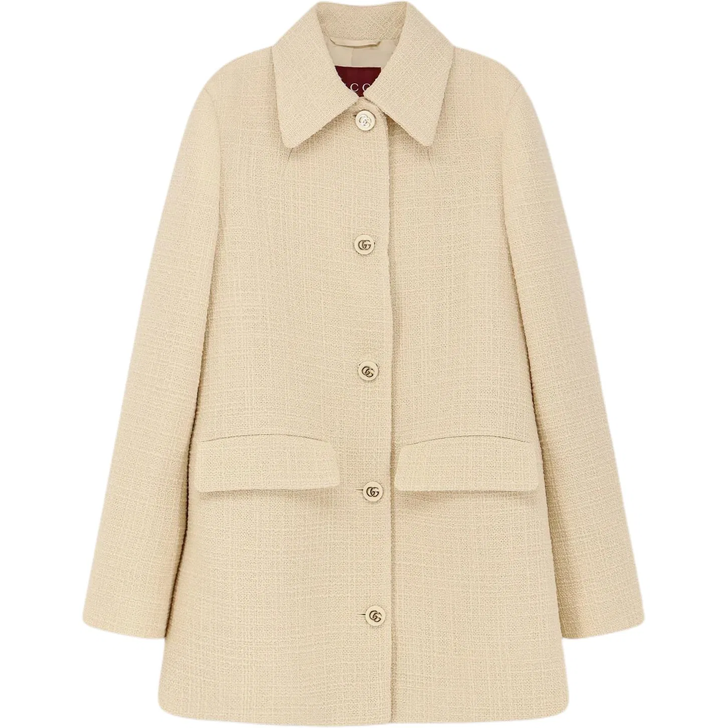 Женское пальто GUCCI, Light Yellow