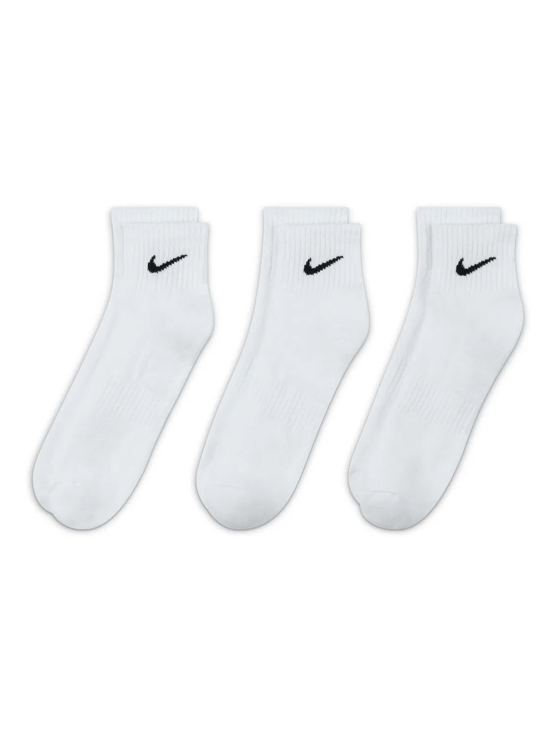 Носки с амортизацией Nike Everyday Cushioned, белый — фото 2