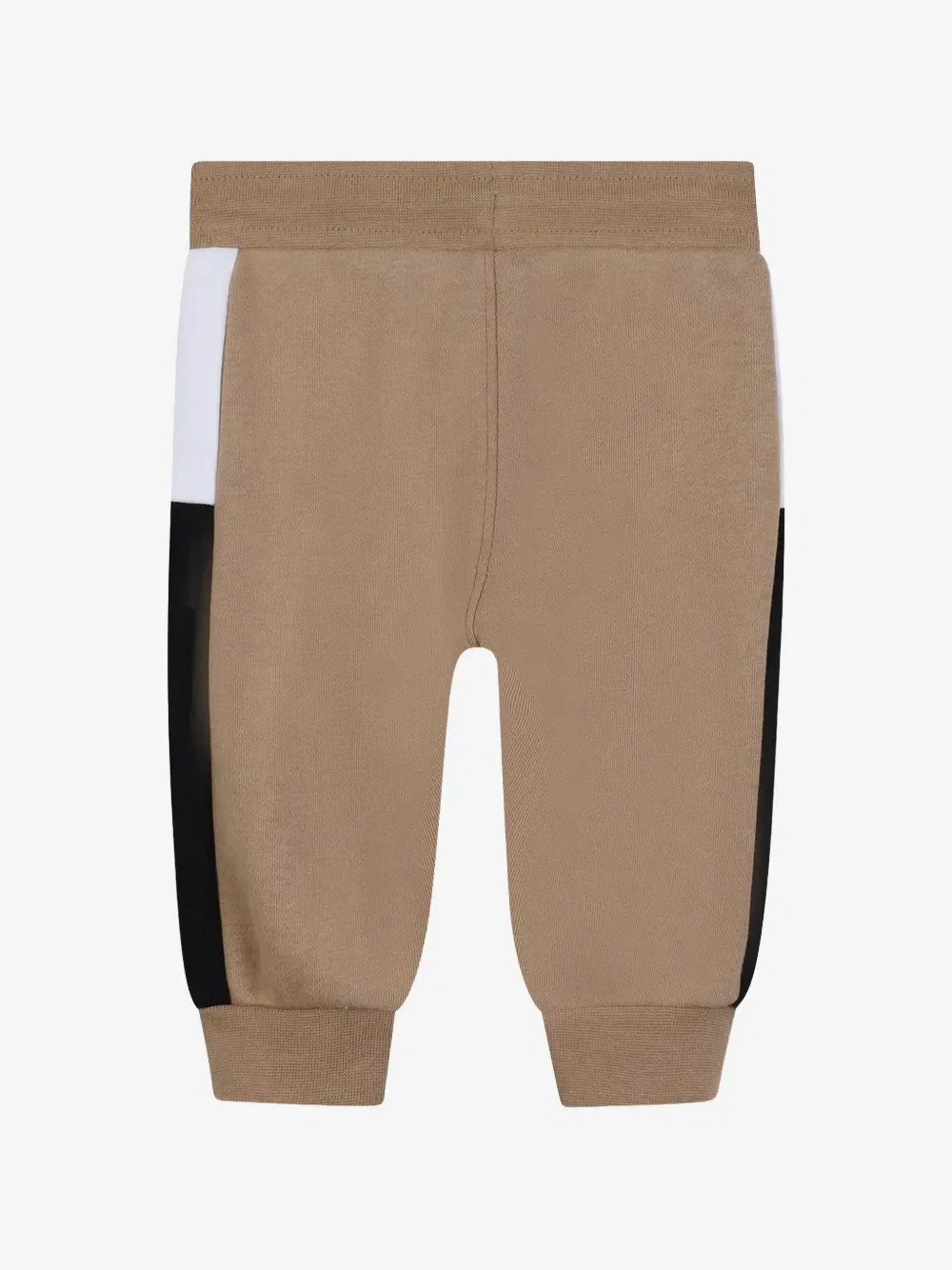 Спортивные брюки в стиле колор-блок с кулиской BOSS Kidswear, коричневый — фото 2