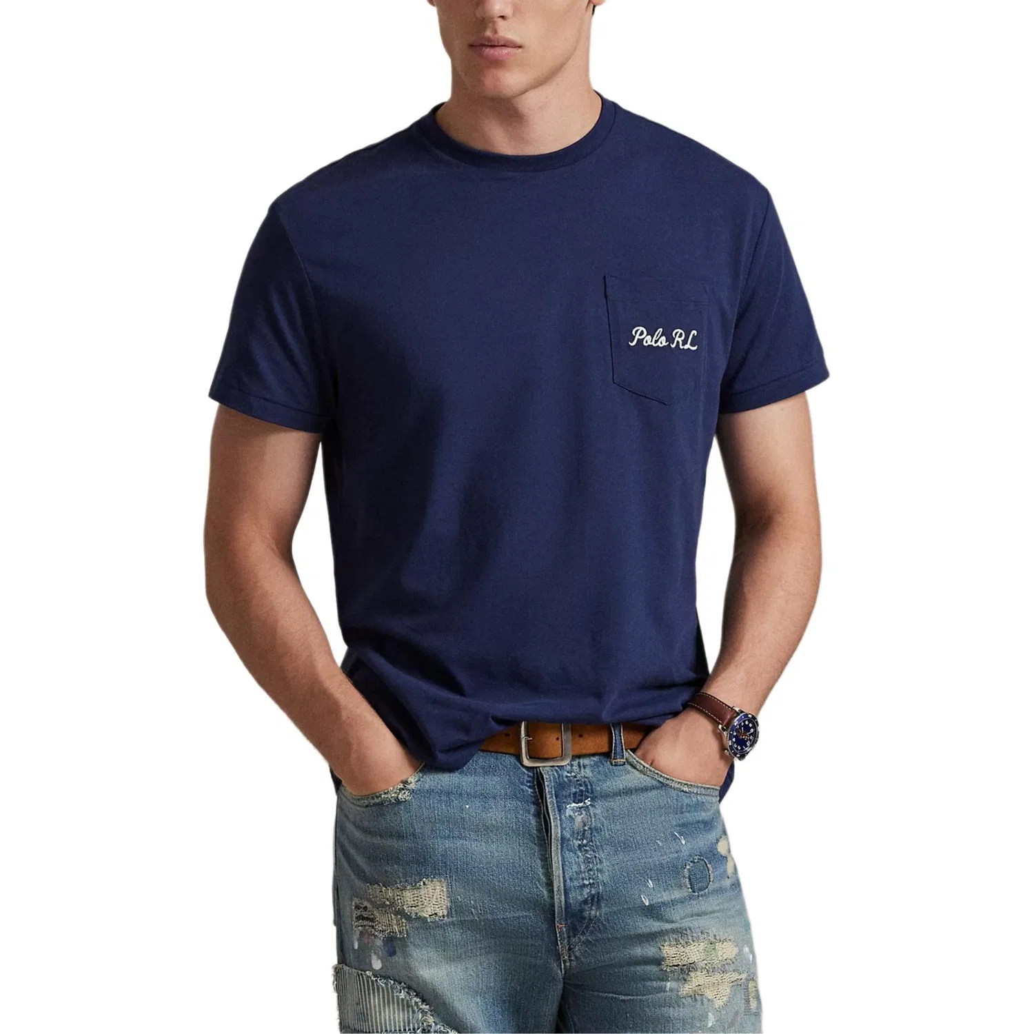 Футболка с принтом Polo Bear, Ralph Lauren, Newport Marine — фото 3