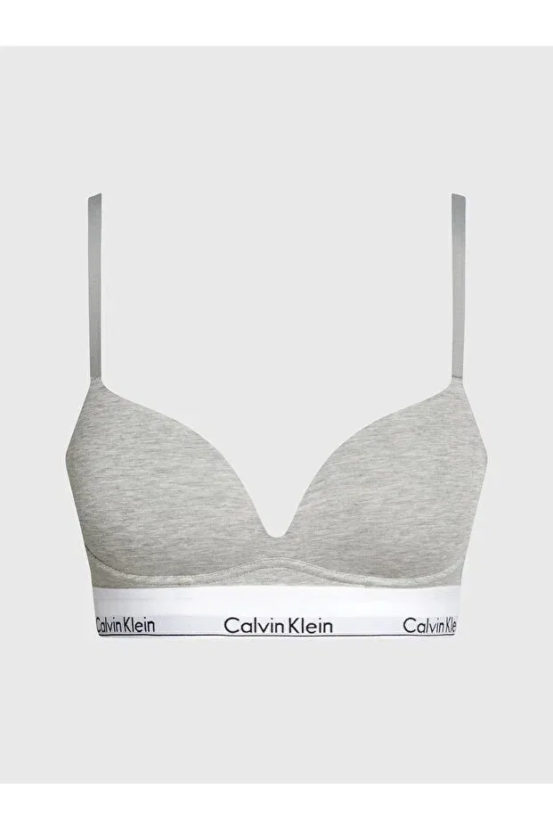 Женский бюстгальтер с пуш-ап Calvin Klein, Gray — фото 3