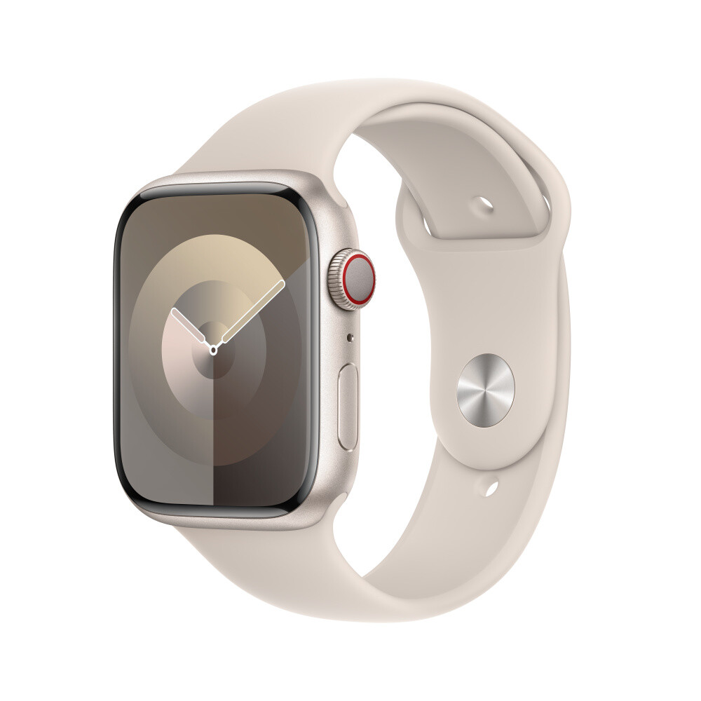 Ремешок Apple Sport Band, 45 мм, размер M/L, Starlight — фото 2