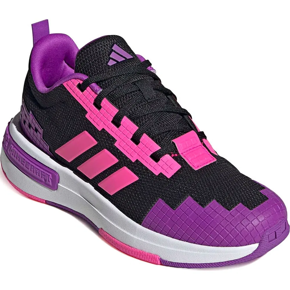 Детские кроссовки для бега Minecraft Pro Adidas, Black/Black/Black