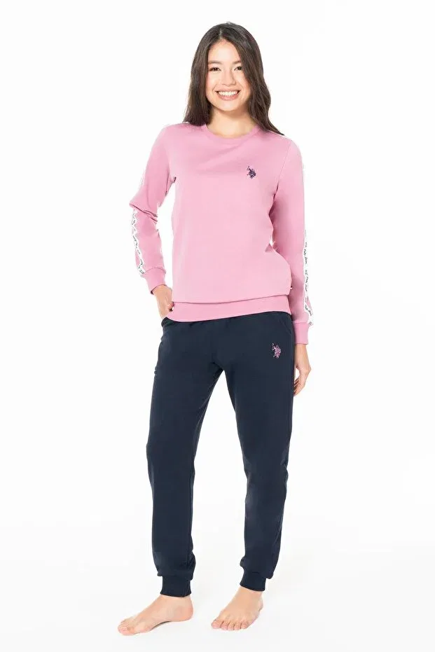 Женский комплект пижамы с длинным рукавом U.S. Polo Assn., Lilac