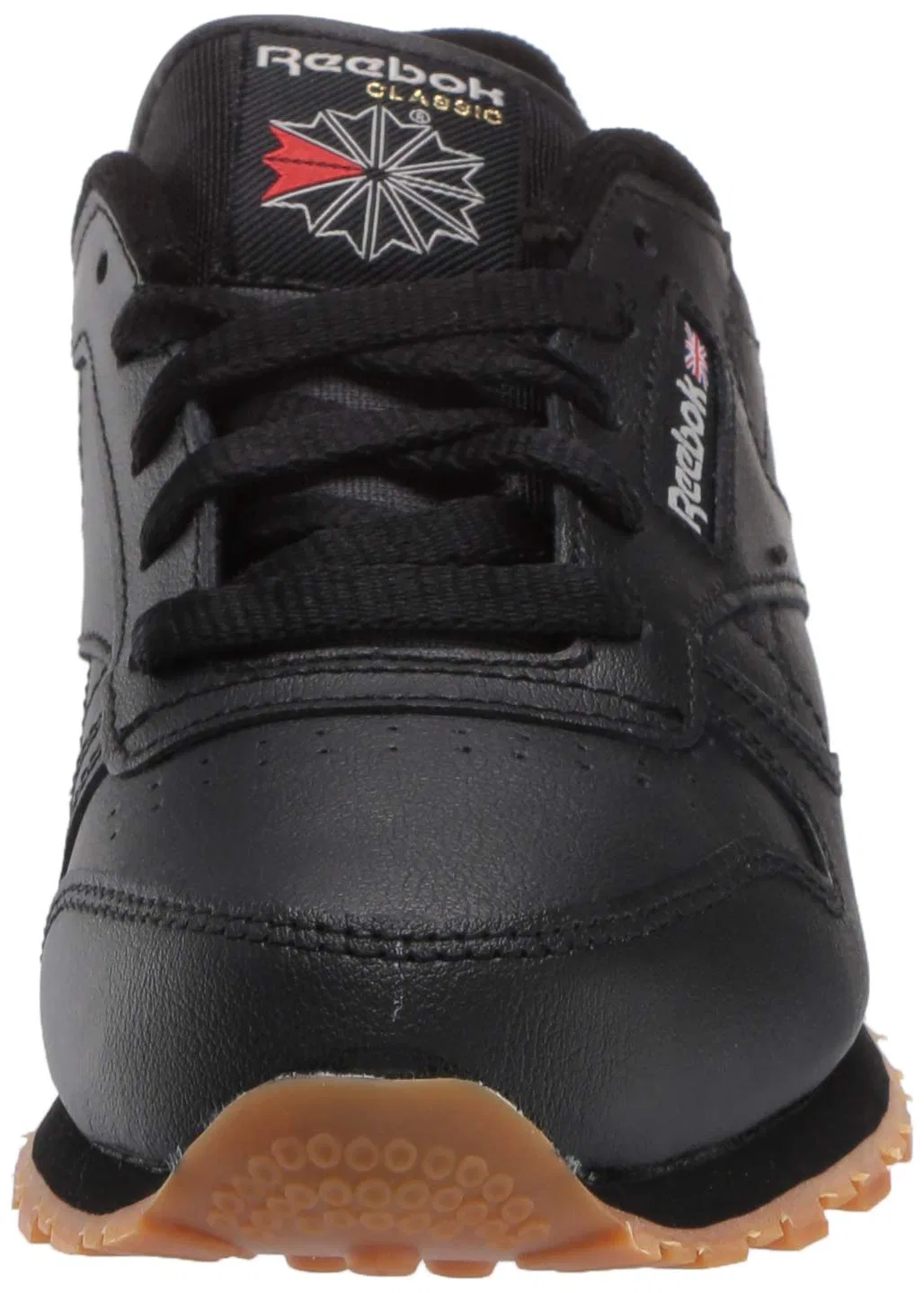 Детские кроссовки для мальчиков Classic Leather Reebok, Black Rubber Int — фото 2
