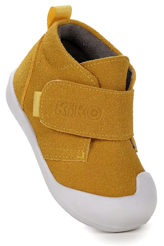 Детские ботинки для девочек на низком каблуке Winnie Kiko Kids, Yellow