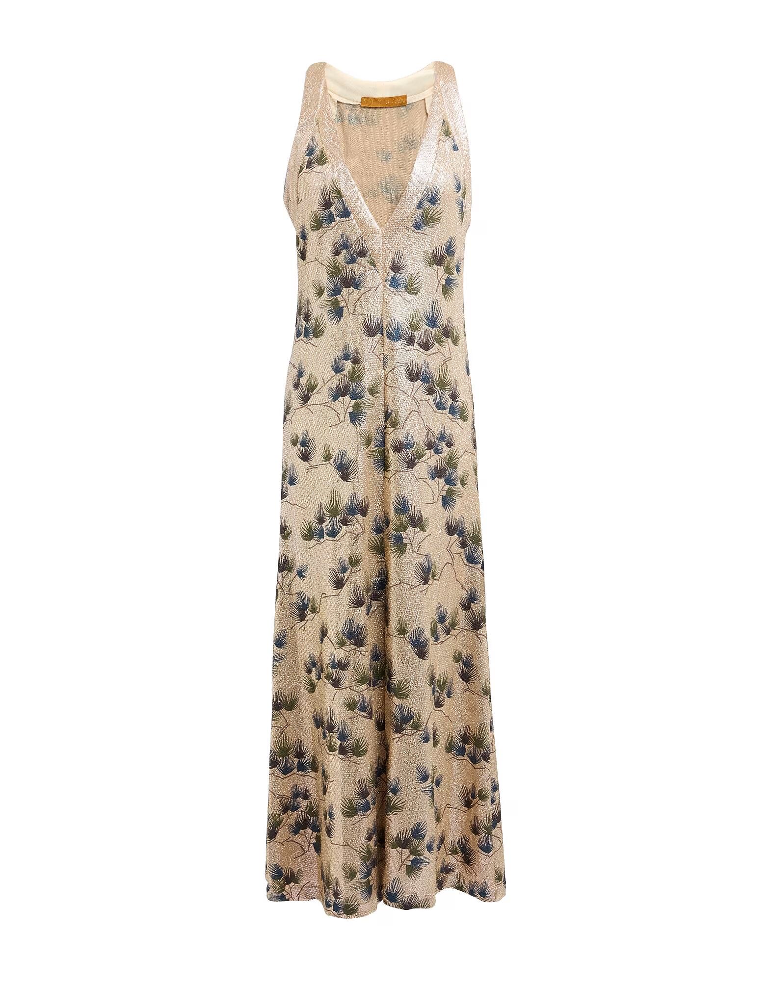 

Макси платье Siyu, золотой