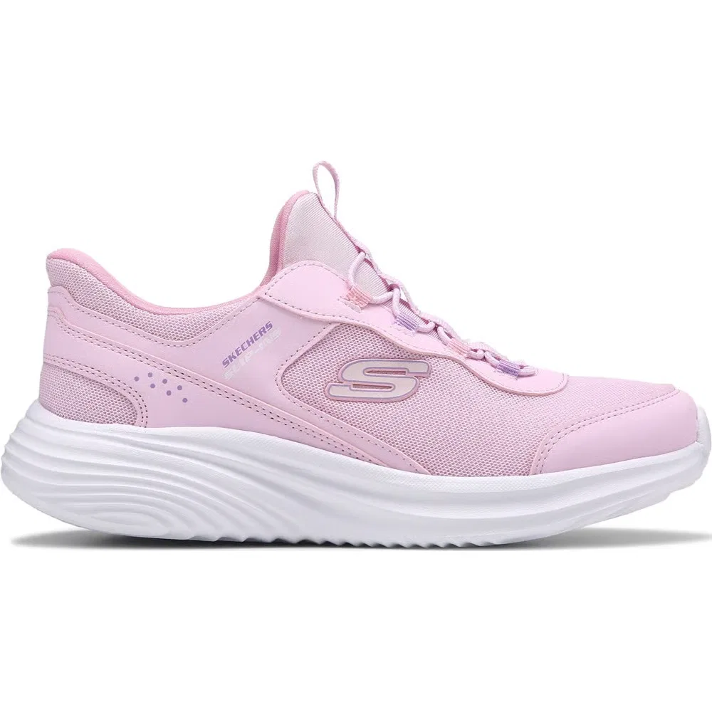 Детские слипоны Bounder Pro Skechers, Light Pink — фото 2