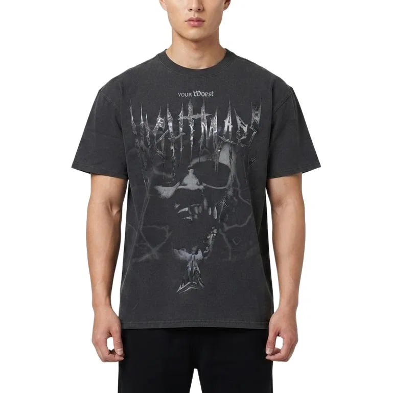 Мужская футболка с круглым вырезом Dark Gray Nike