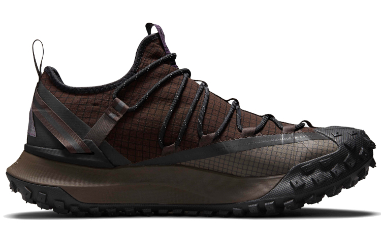 Кроссовки Nike ACG Mountain Fly Low, темно-коричневый/черный — фото 2