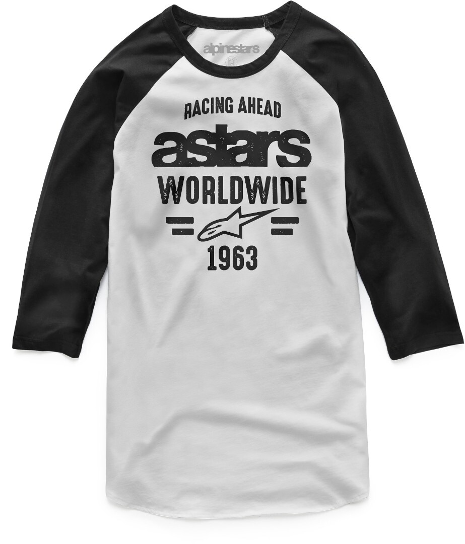 

Лонгслив Alpinestars Entice с длинными рукавами, бело-черный