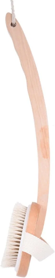 Щетка для тела с длинной ручкой, Didiseaon, 1 шт, 40x11x4 см, Светло-желтый