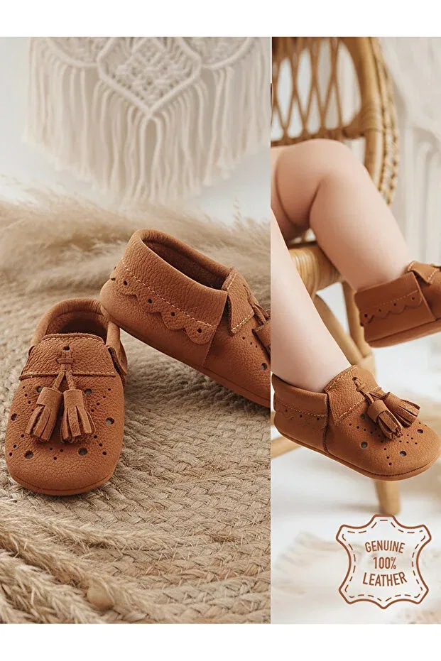 Детские ботинки для мальчиков из замши Denokids, Brown